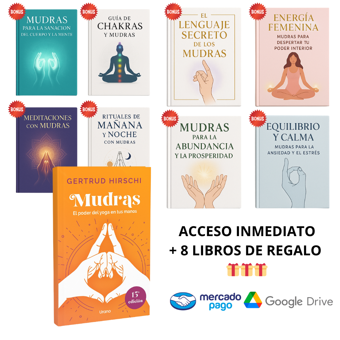 ✋✨ Mudras Activa tu Energía con las Manos +8 Bonus de Regalo